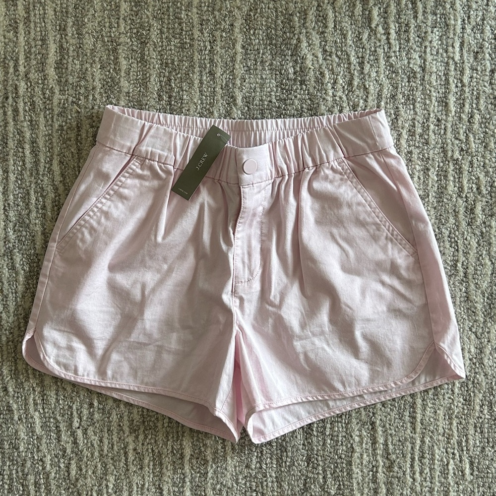 Pink j crew shorts